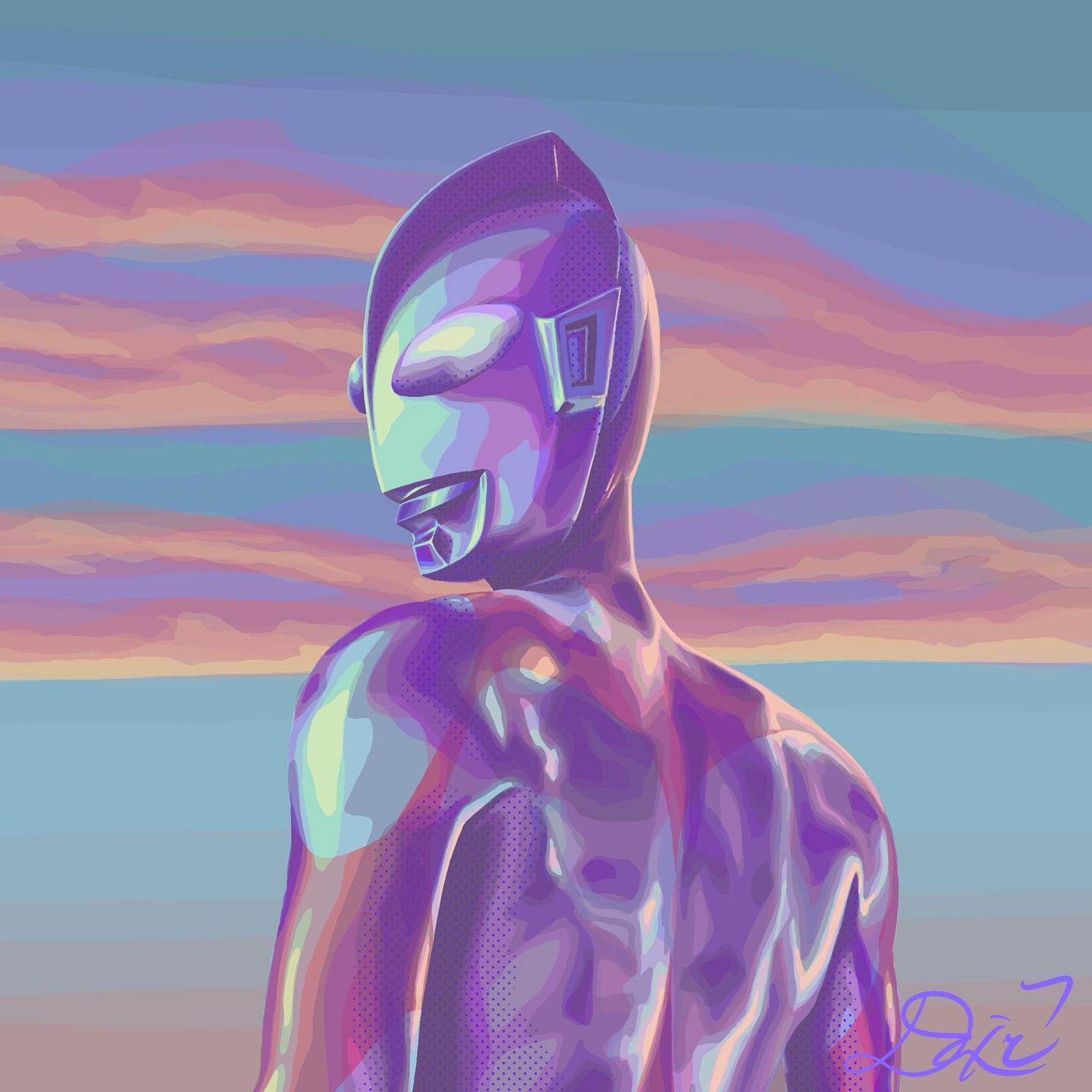 シン•ウルトラマン　イラスト-1