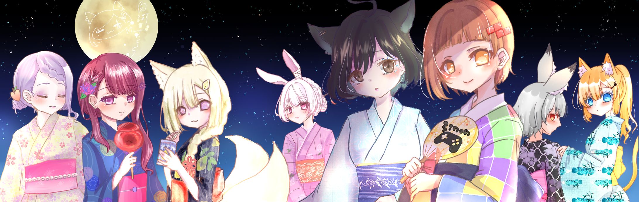 2021夏の浴衣８名（企画）-1