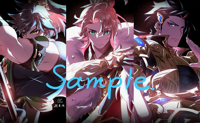 【オリエント・アルカディア】ファンアート