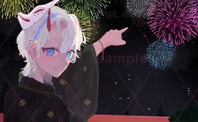 一枚絵　sample