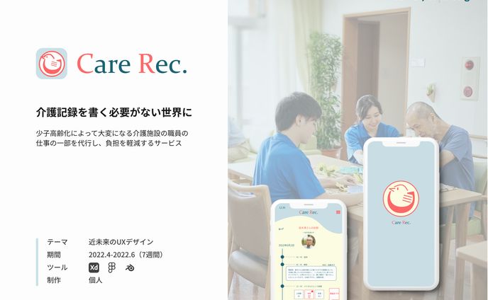 【UI/UX】Care Rec.