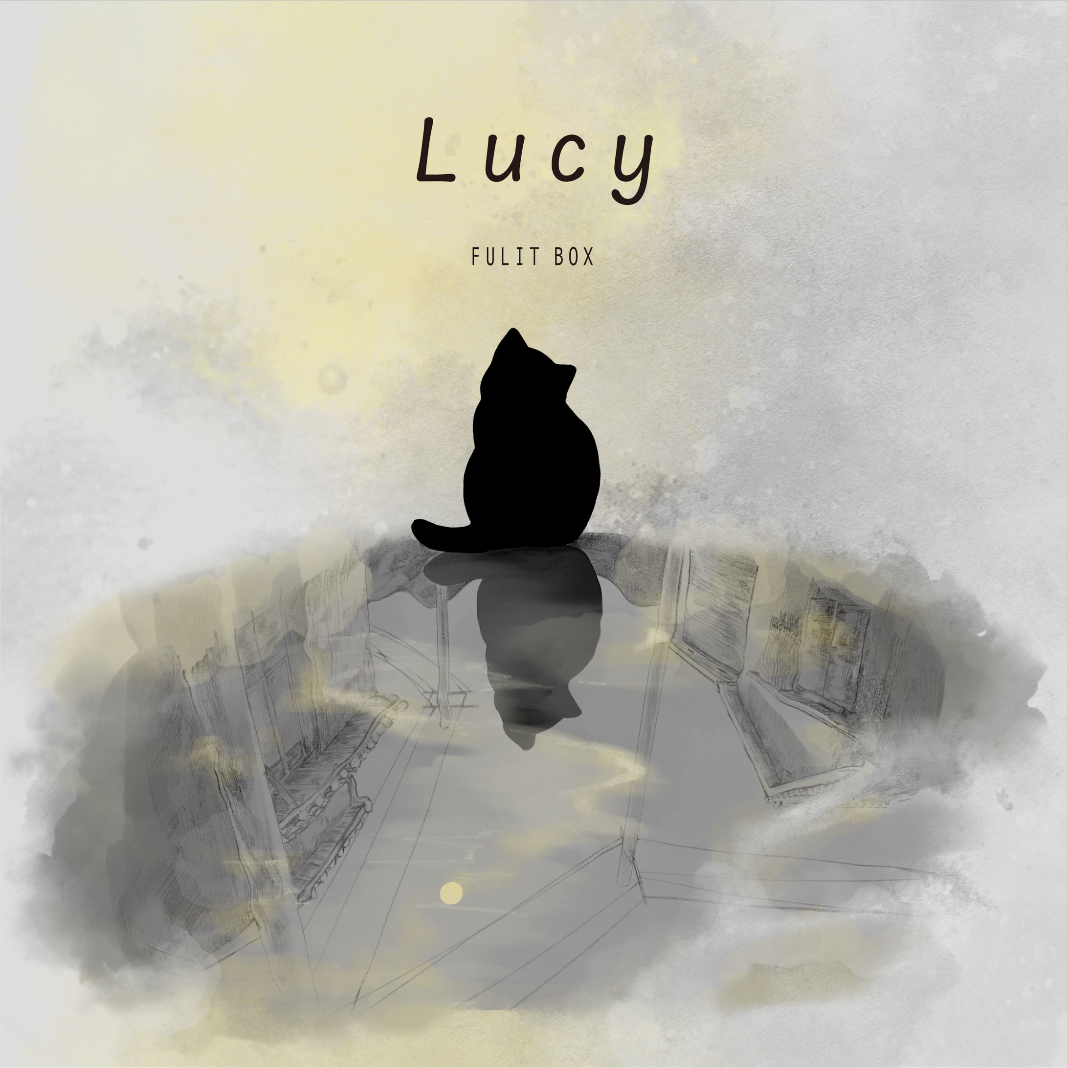 【work】FULIT BOX様 「Lucy」配信ジャケットデザイン-1