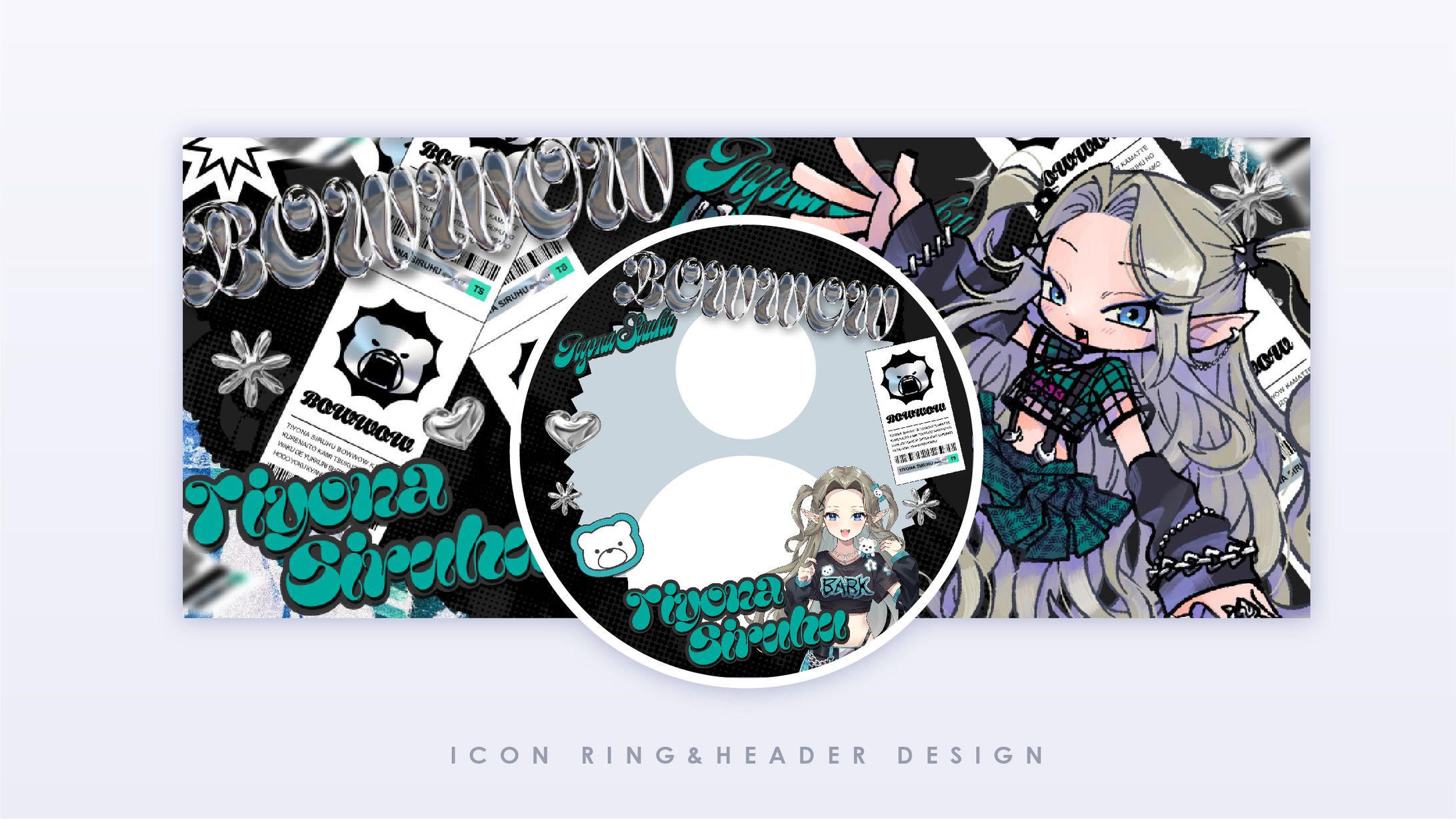 Icon ring&header / 蝶喃しるふ-1