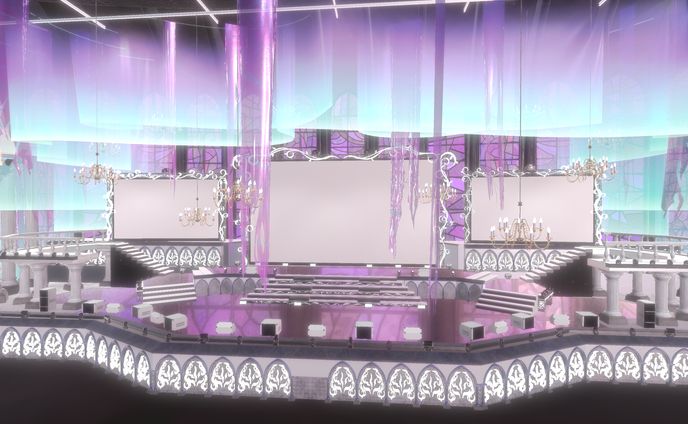 久遠たま様3rdLIVEステージ背景