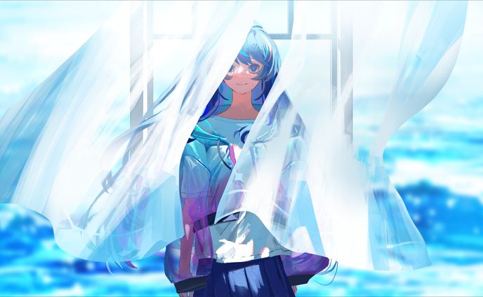 Nana Asteria「風のゆくえ」MVイラスト
