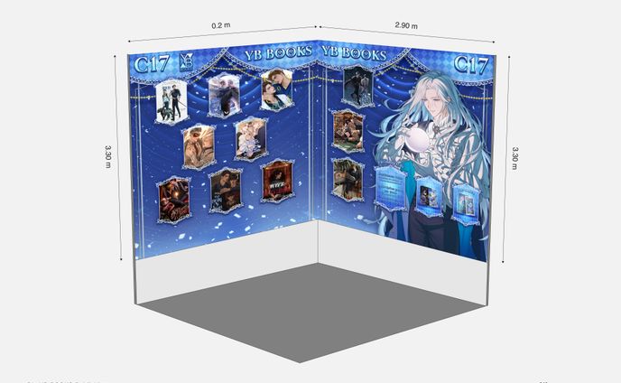 Backdrop for YB BOOKS Publishing