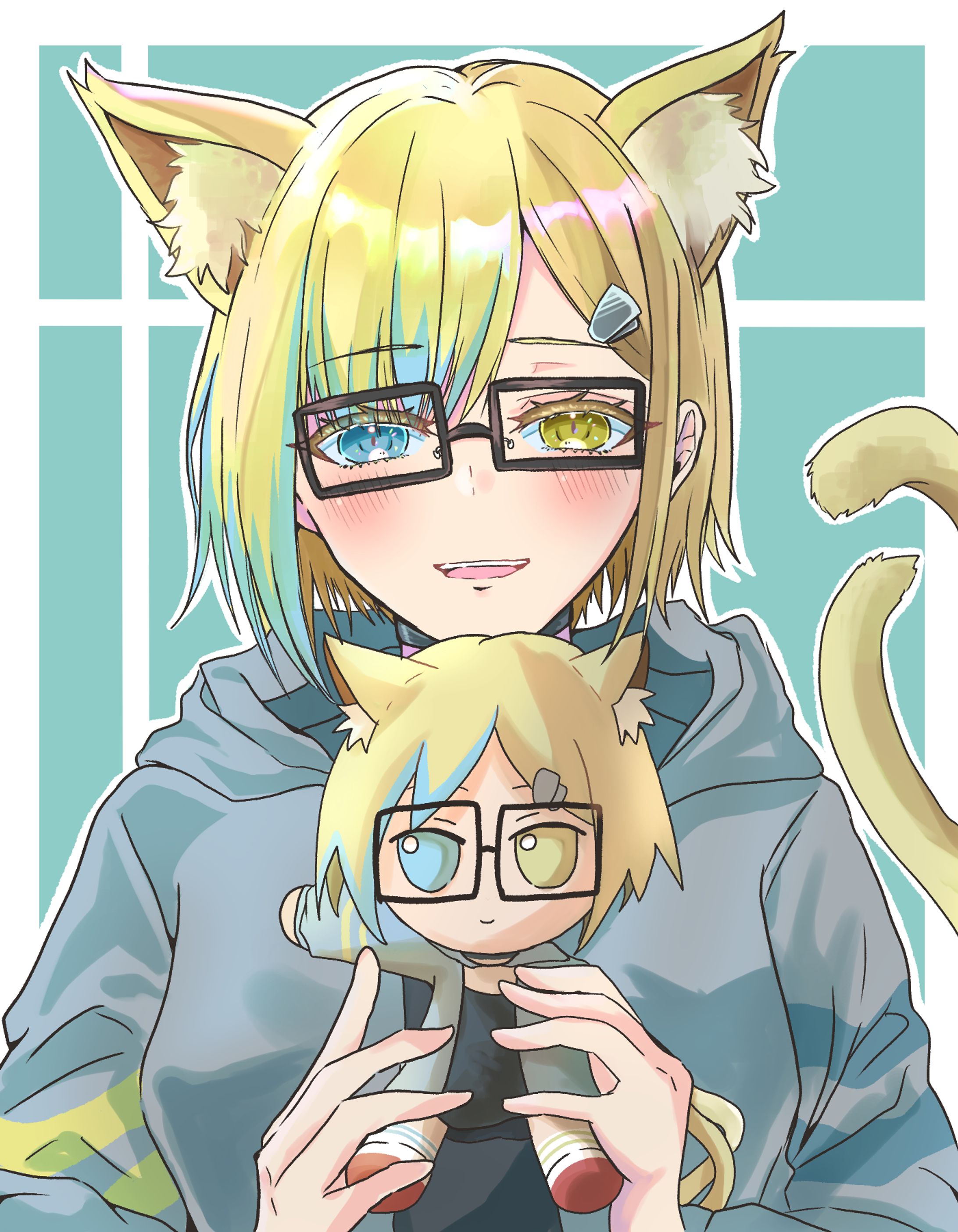 Vtuber様スケブイラスト-1