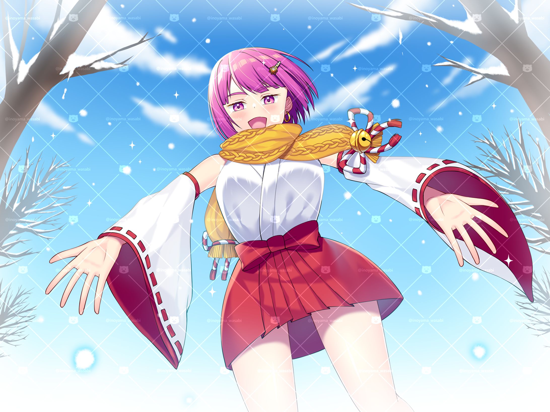 年越しイラスト（ご依頼品）-1