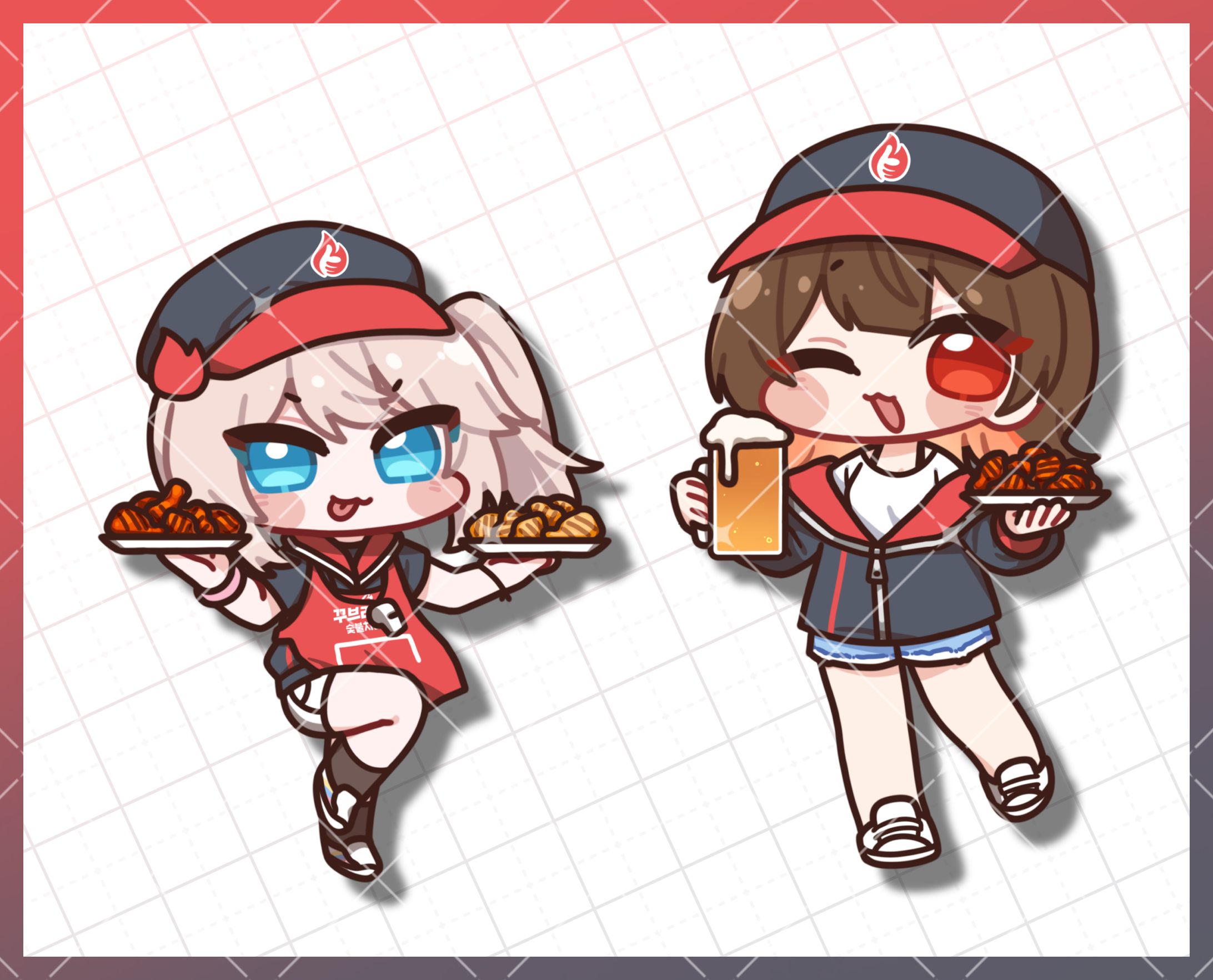 [이터널 리턴 × 꾸브라꼬 숯불치킨] 콜라보 SD-1