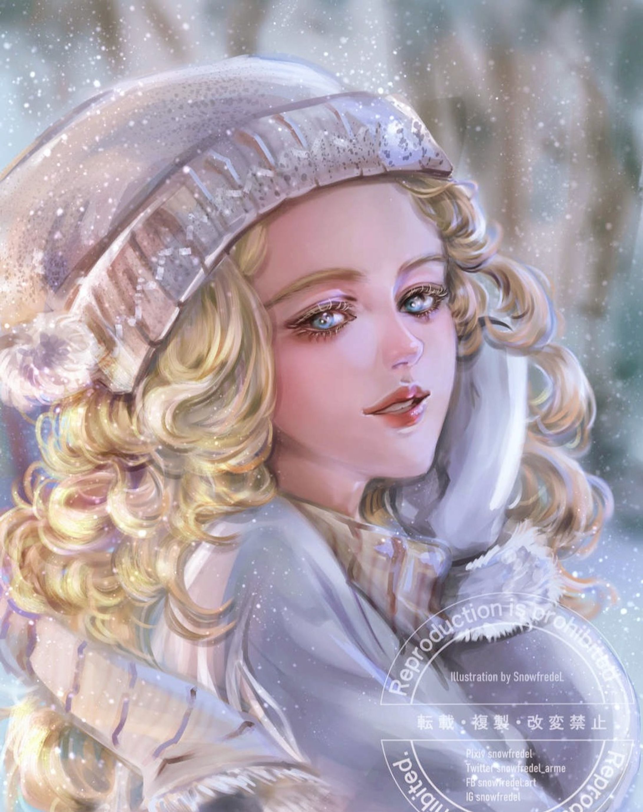 🔽ABOUT WORK : CAPTION BELOW🔽

🌸#DTIYS Challenge 2023.
all the activities are running delay since there's some unexpected event, and there's still some good activity I'd like to join more lol. 

🌸An entry for @meikearts
#meikeartsWinterDTIYS

🌸here comes again the another semi realism painting for this time, more different from the 2 previous semi-realism since the color is quite desaturated when when compare to those latest pieces. ( I really wanted to add the super catchy-eyes light but i think It may look strange. I dont have any idea much with the color pallet this time.

🌸hope you guys like this !
I didn't have much time for all the detail for the piece, but I still feel satisfied with the result, the whole picture is fine ( at least for me it's ok and I think it's not bad.) and I'm not in the zone of the activity's specific location but it's fun that I can join this.

💮Note: Swipe to the right for the closer shot, and the last page for the original.

❤️⭐Like, Save, share, comment are greatly appreciated ⭐ 😇❤️

👍well if you are able to read to the end of caption, I'd be glad because I determinedly rewrite the caption everytime >W<.

#drawthisinyourstyle #dtiyschallenges #artistsoninstagram #fanart #redrawchallenge
#팬아트 #artchallenge #digitalillustration #커미션 #그림 #characterart 
#イラスト #semirealism #그림챌린지 #디지털드로잉 #イラストレーション #일러스  #드로잉
#캐릭터 #artistsupportartists #madewithwacom #그림 #illustrationgram 
@wacom @clipstudioofficial-1