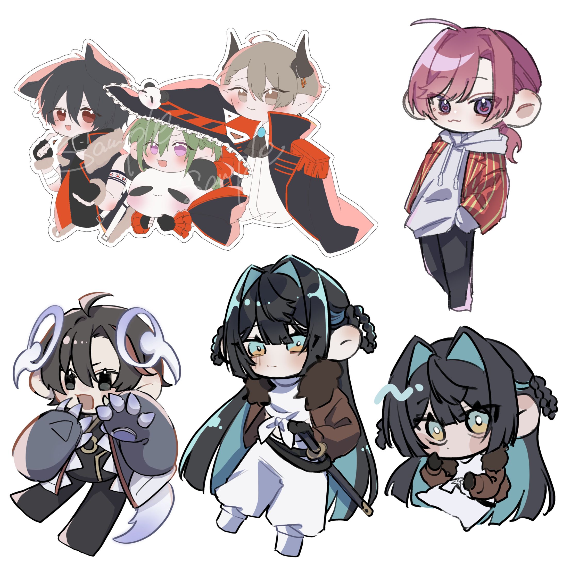 創作/FA SDキャラ-1