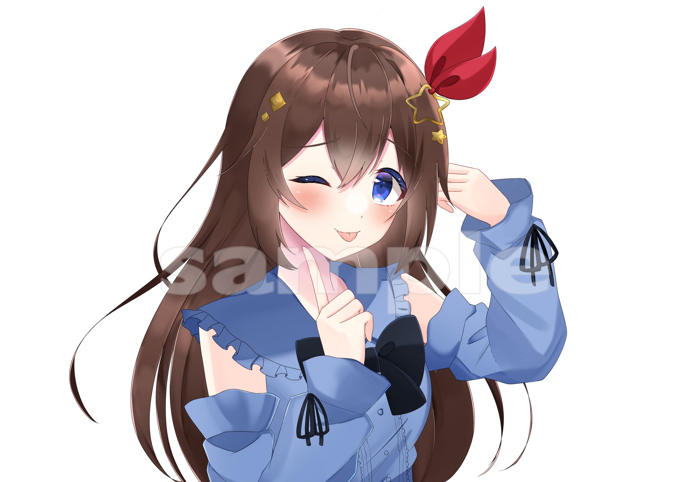 そら様。（実績紹介】ときのそら様/可愛くてごめんMVイラスト  