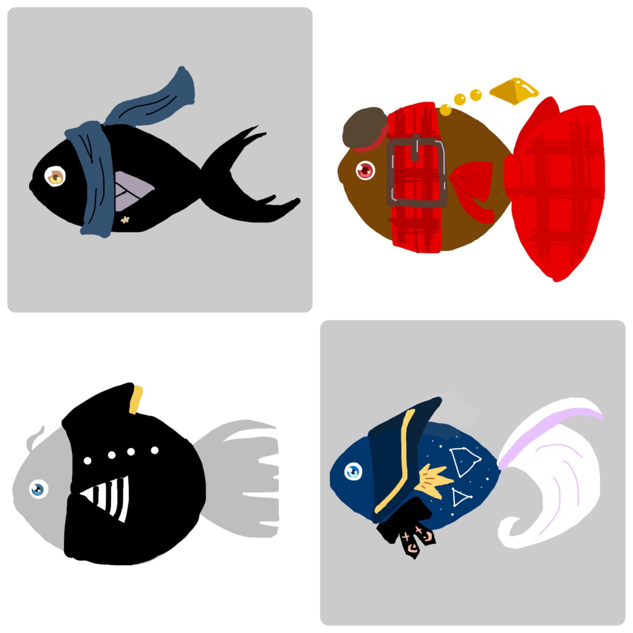 サカナ風イラスト-1