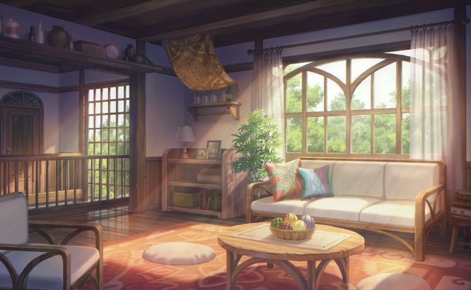 昼下がりの部屋