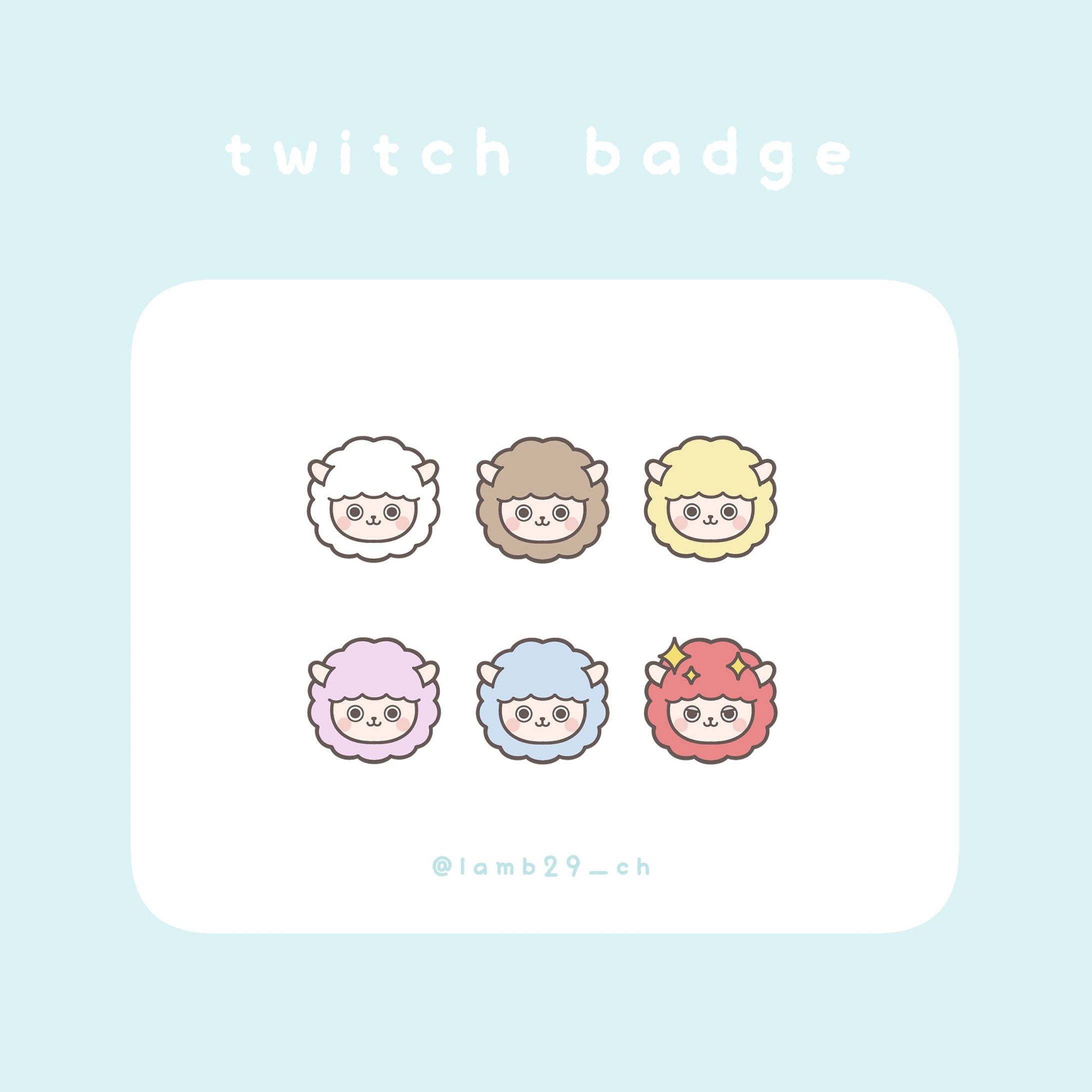 らむちゃん様 配信サブスクバッジ-1