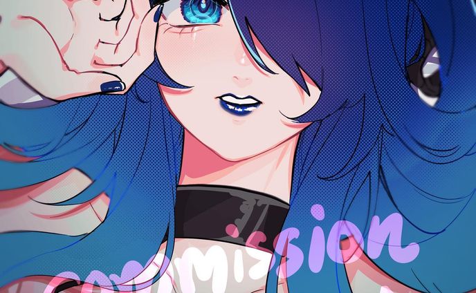 [Commission] Sketch bust-up