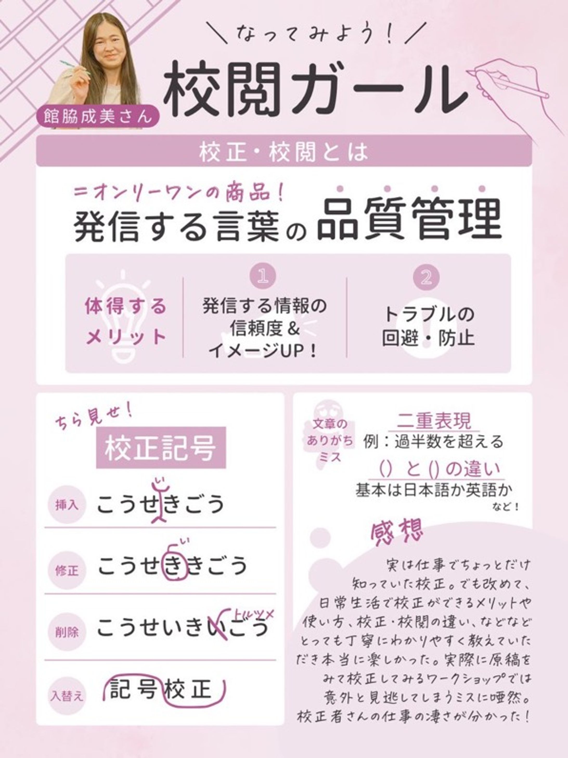 校閲ガール 勉強会イベント図解-1