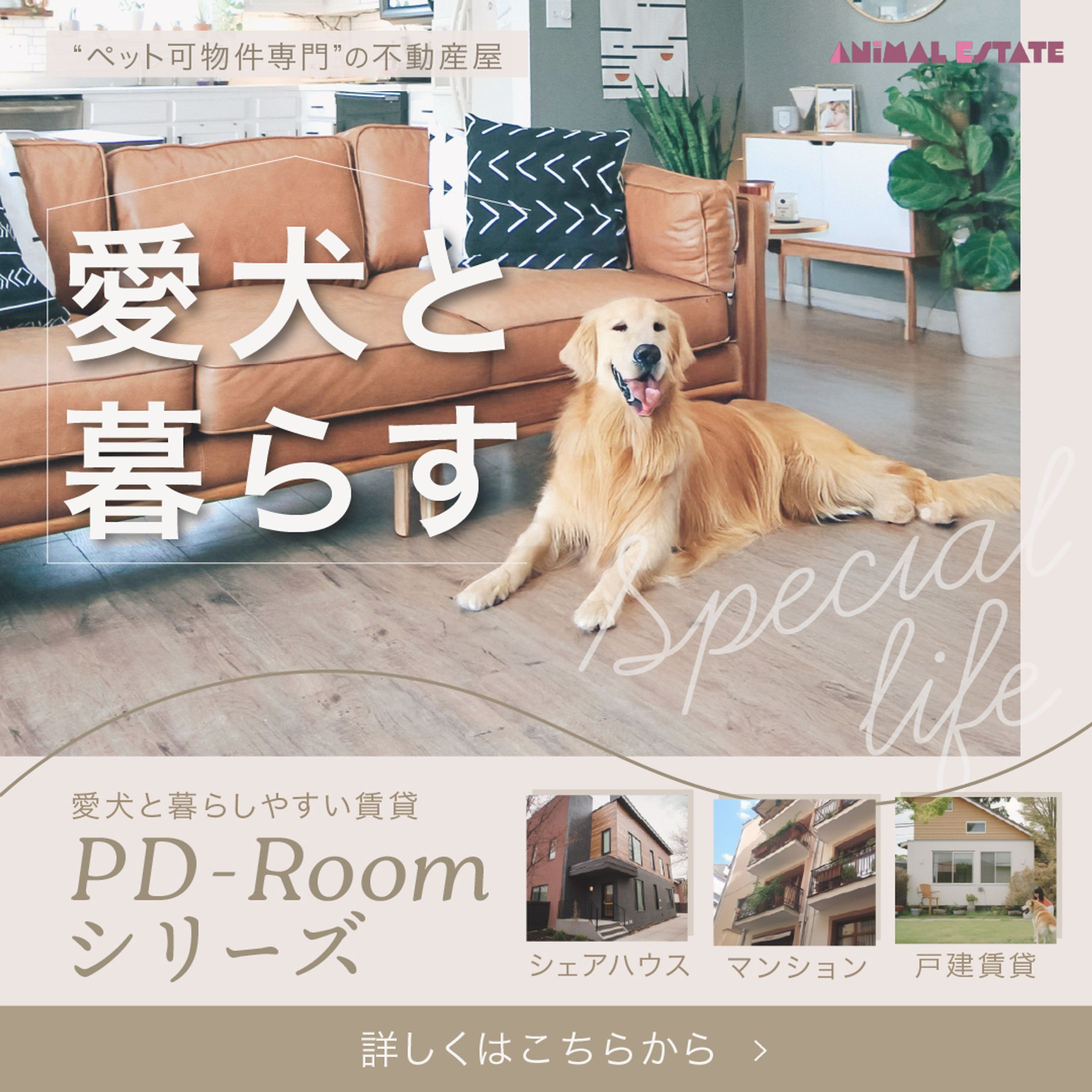 バナー：ペット可の物件専門の不動産屋-1