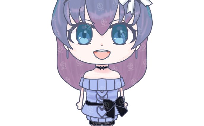 札付彩芽様 SDキャラ