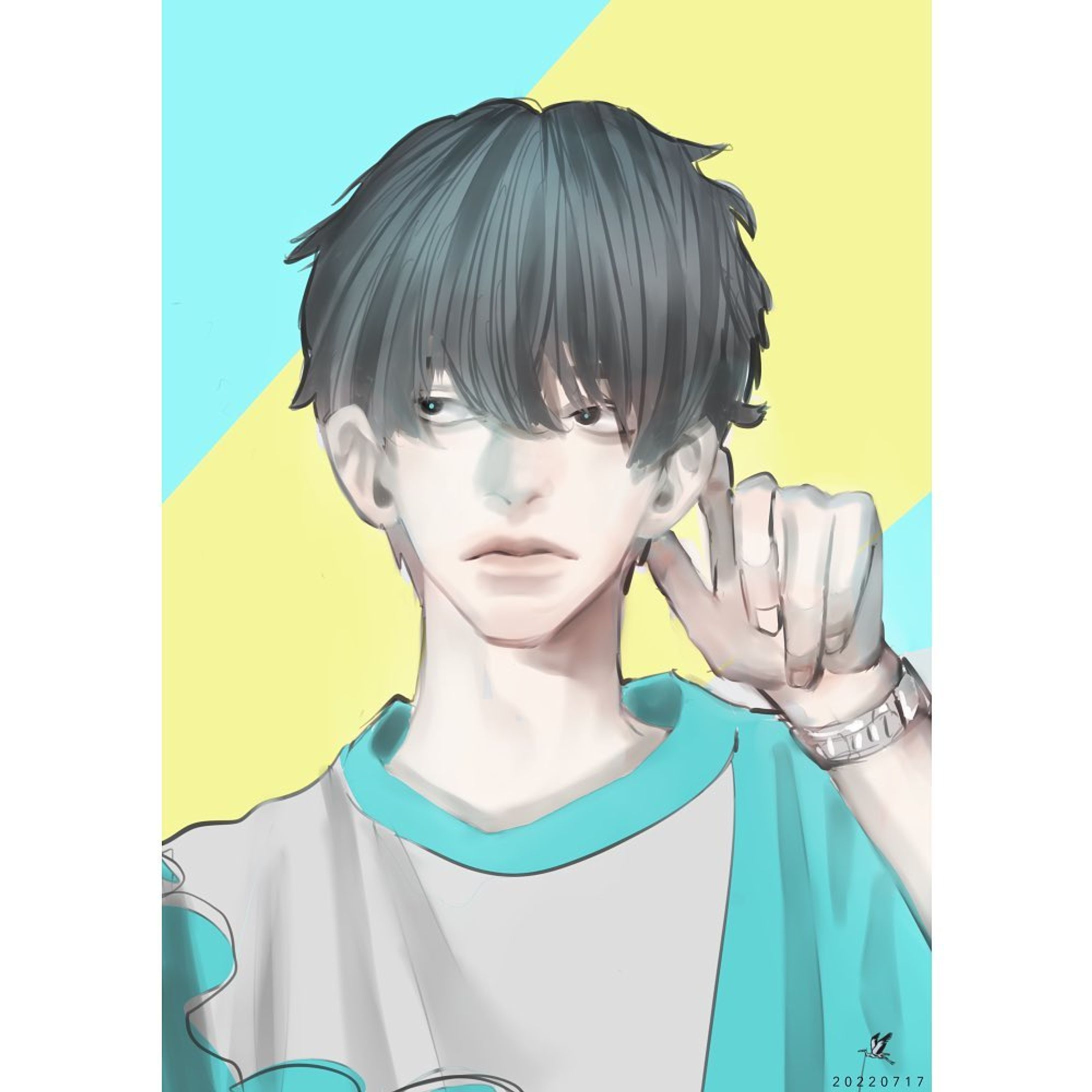 男子。

#絵 #イラスト #創作イラスト #オリジナル #漫画絵 #落書き #男子 #illustration #digitalart #digitalillustration #drawing #originalcharacter #doodle #boy-1