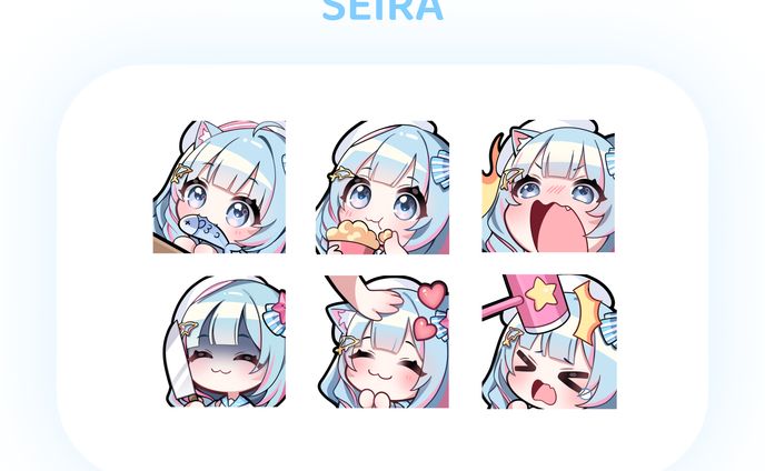 Emotes For SEIRA