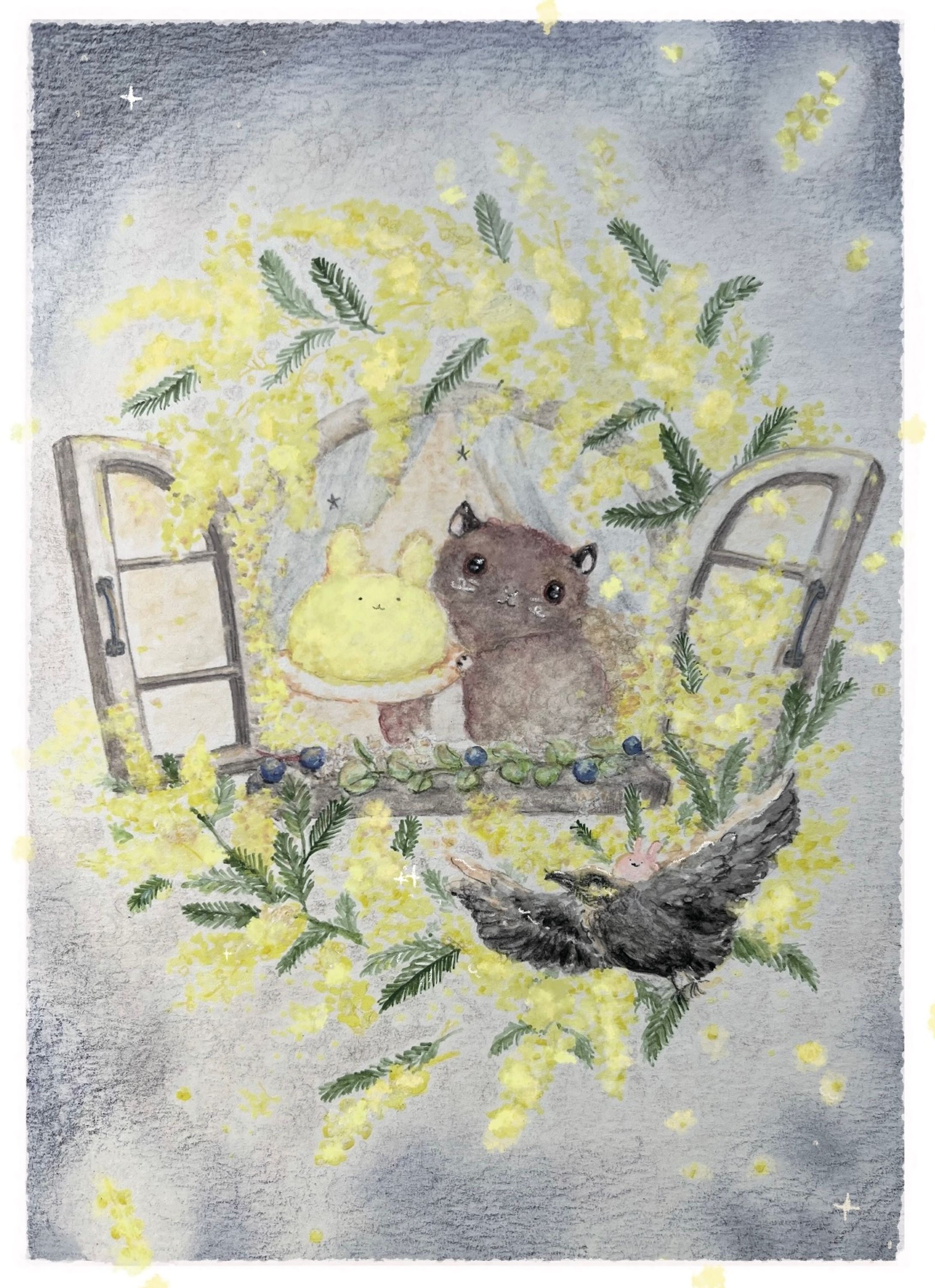 【original】夜の森の喫茶店〜3月の夜〜-1