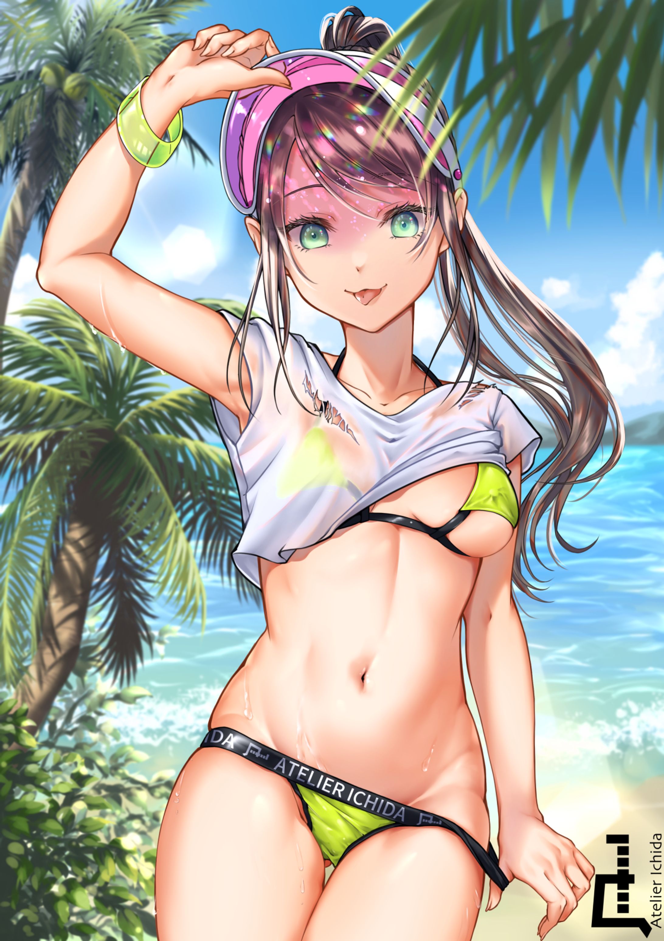 水着の女の子-1