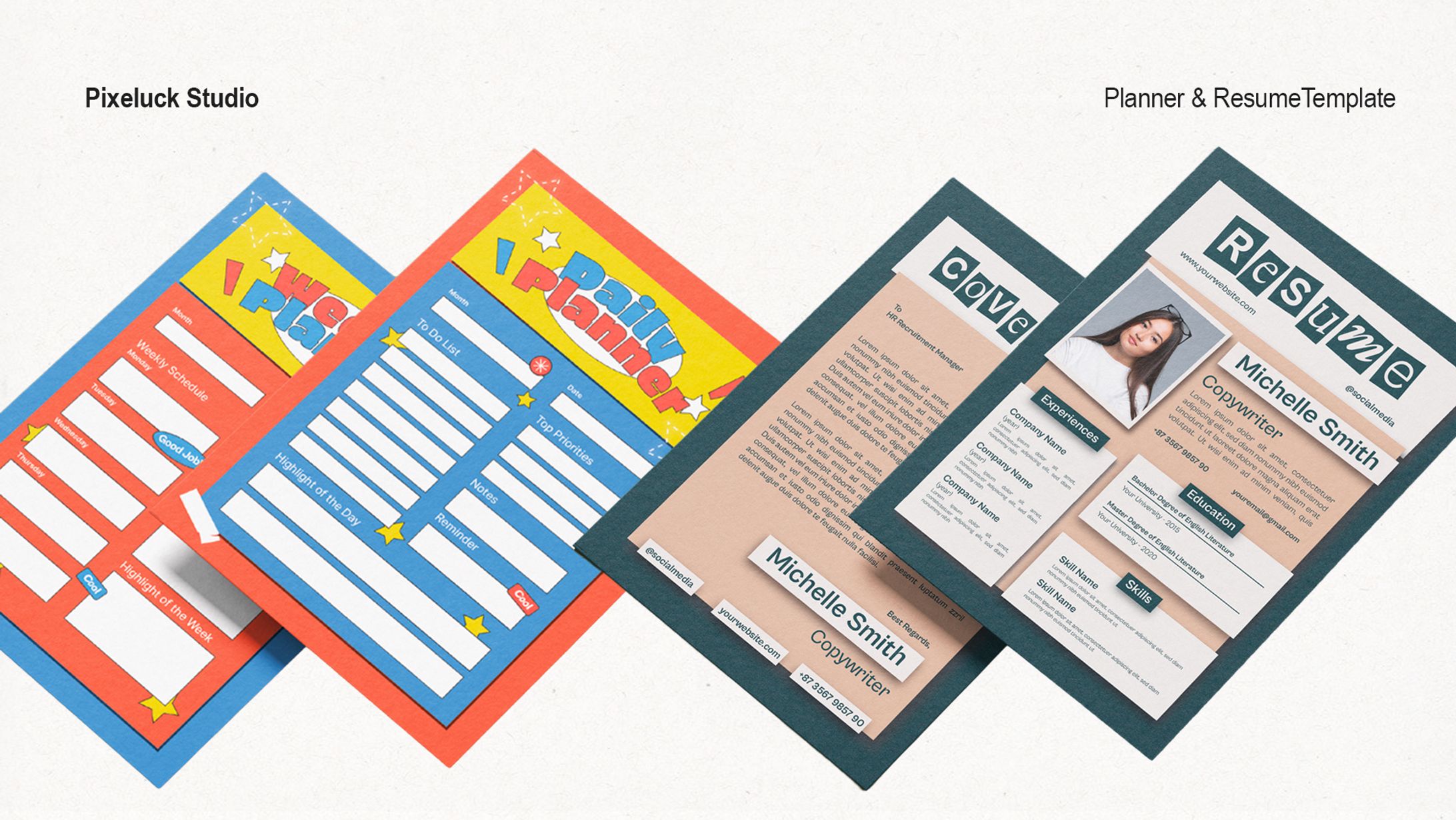 [FREELANCE] Pixeluck Resume Template-1