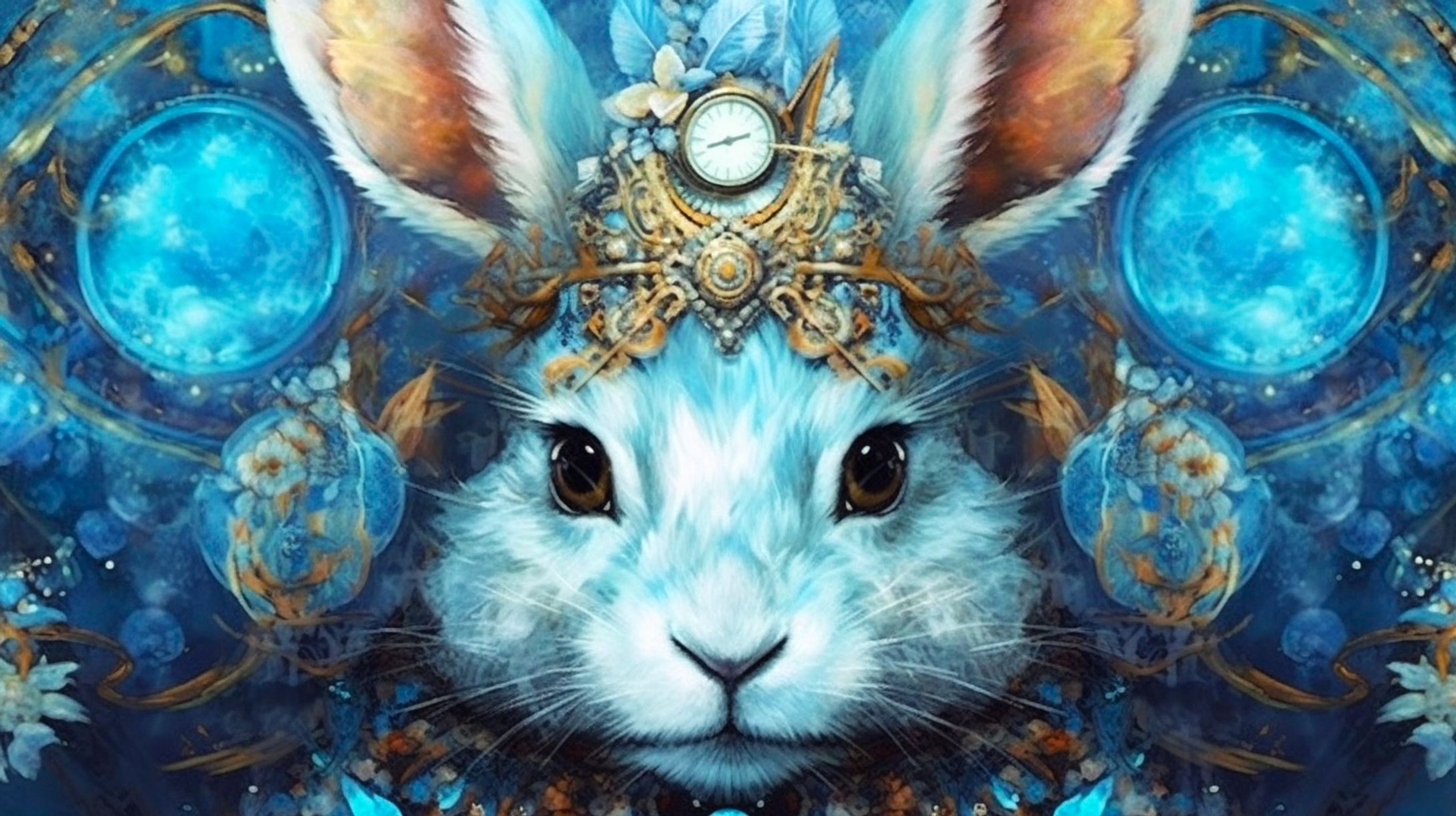 NFT <Bunny in the Dungeon> at AI-1