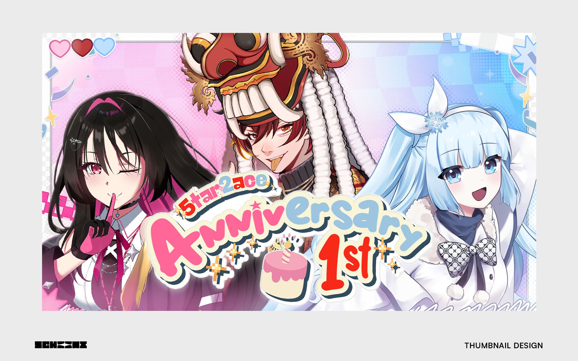 5tar2ace 1st Anniversary - THUMBNAIL DESIGN-1