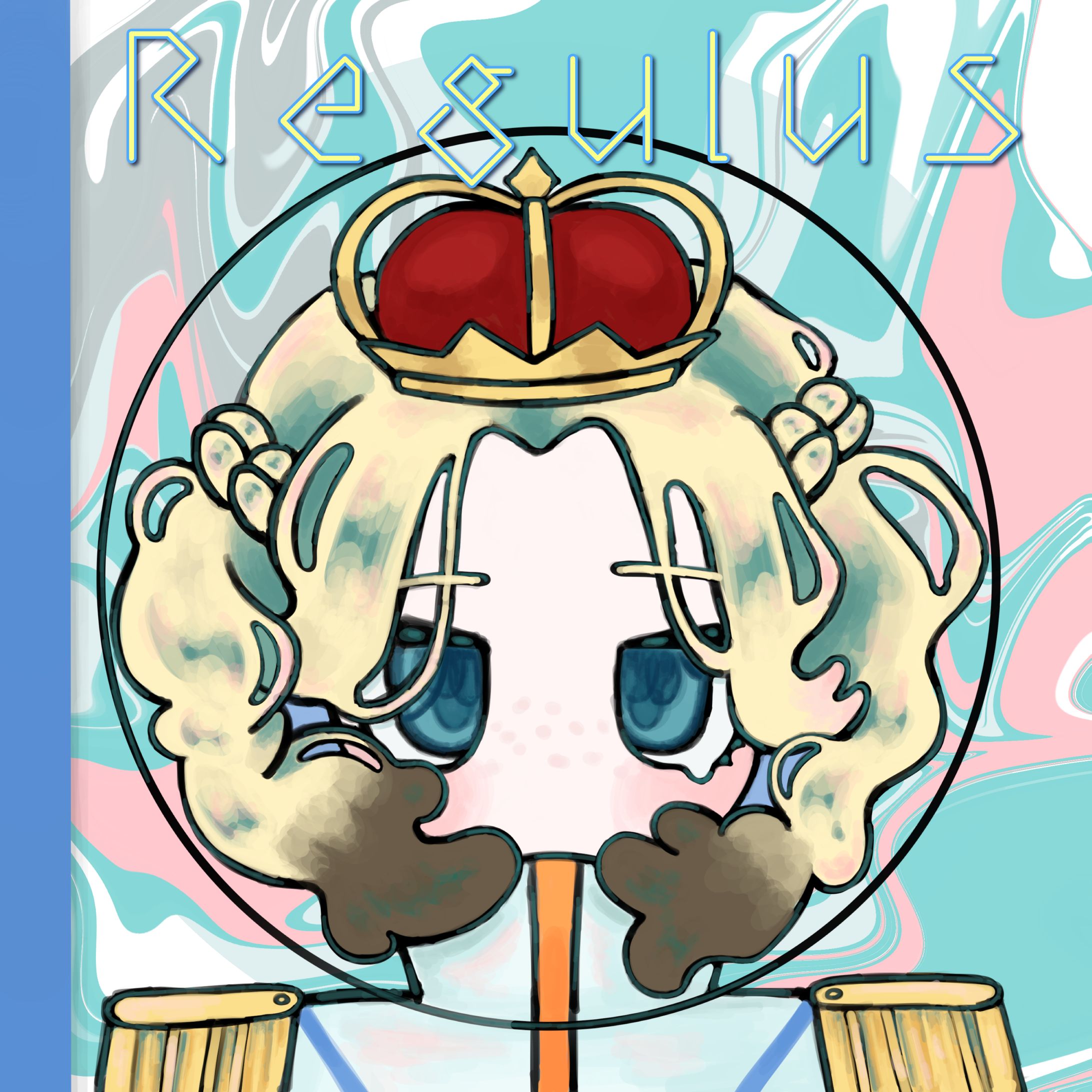 CDジャケット風イラストレーション-1