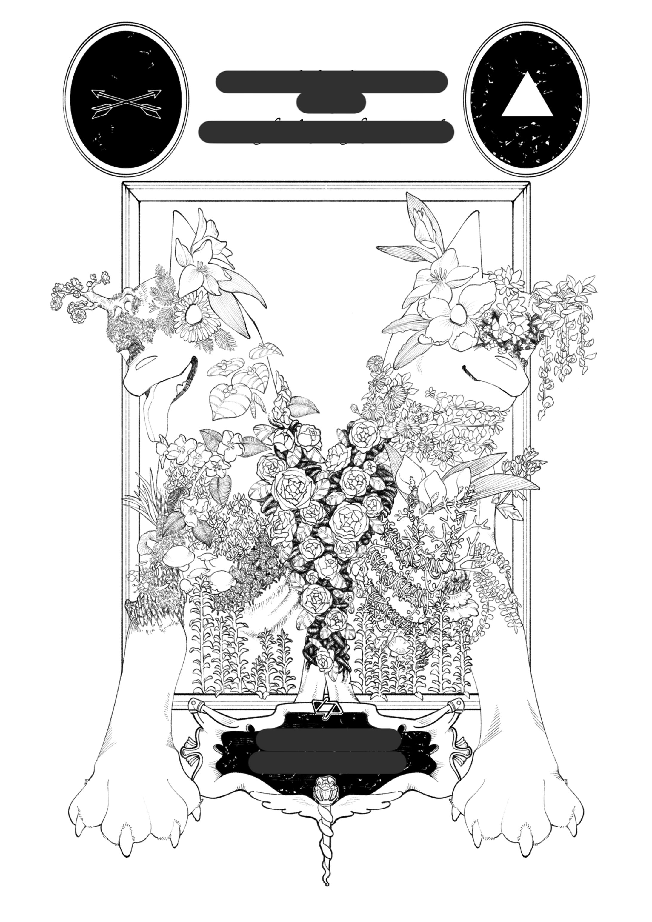 犬好きの依頼者への作品-1