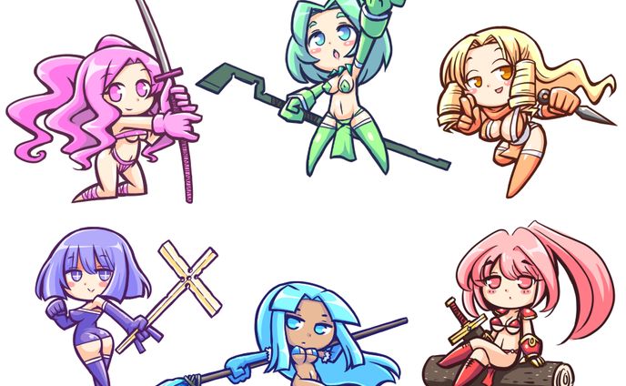 デフォルメ3頭身