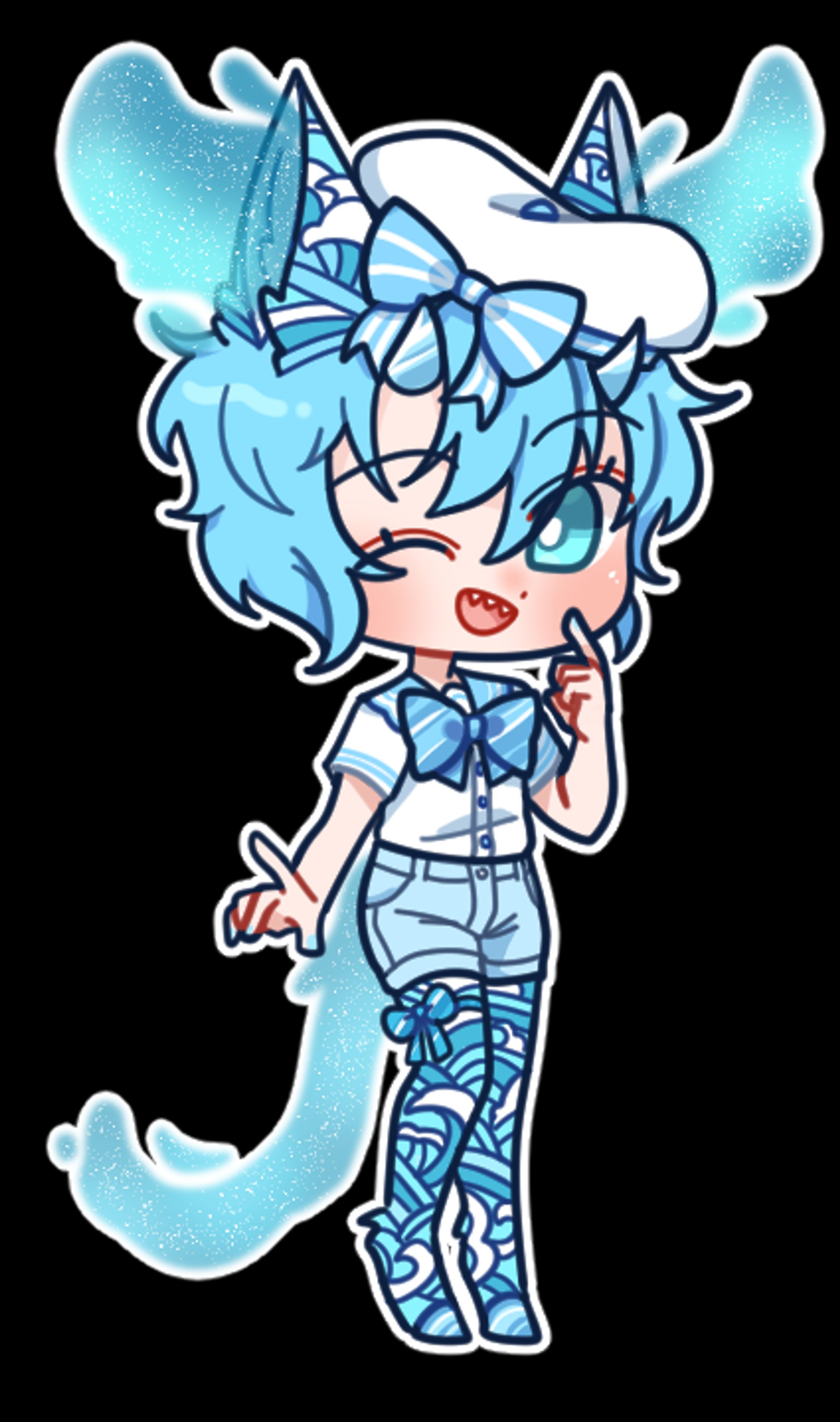 Evian Chibi - Commission-1