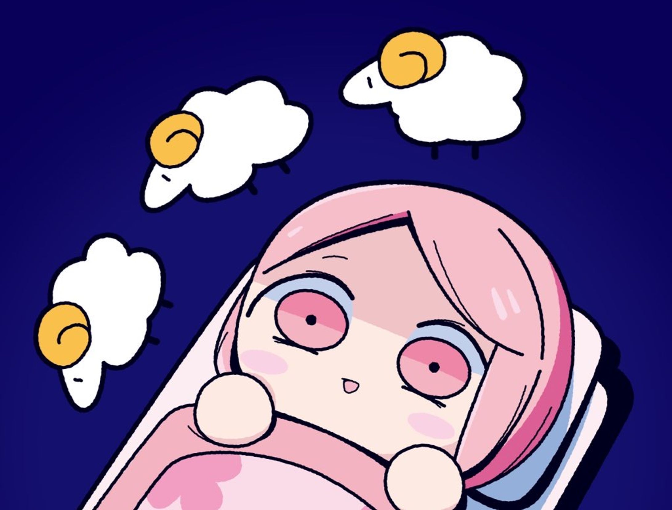 眠れない女の子-1