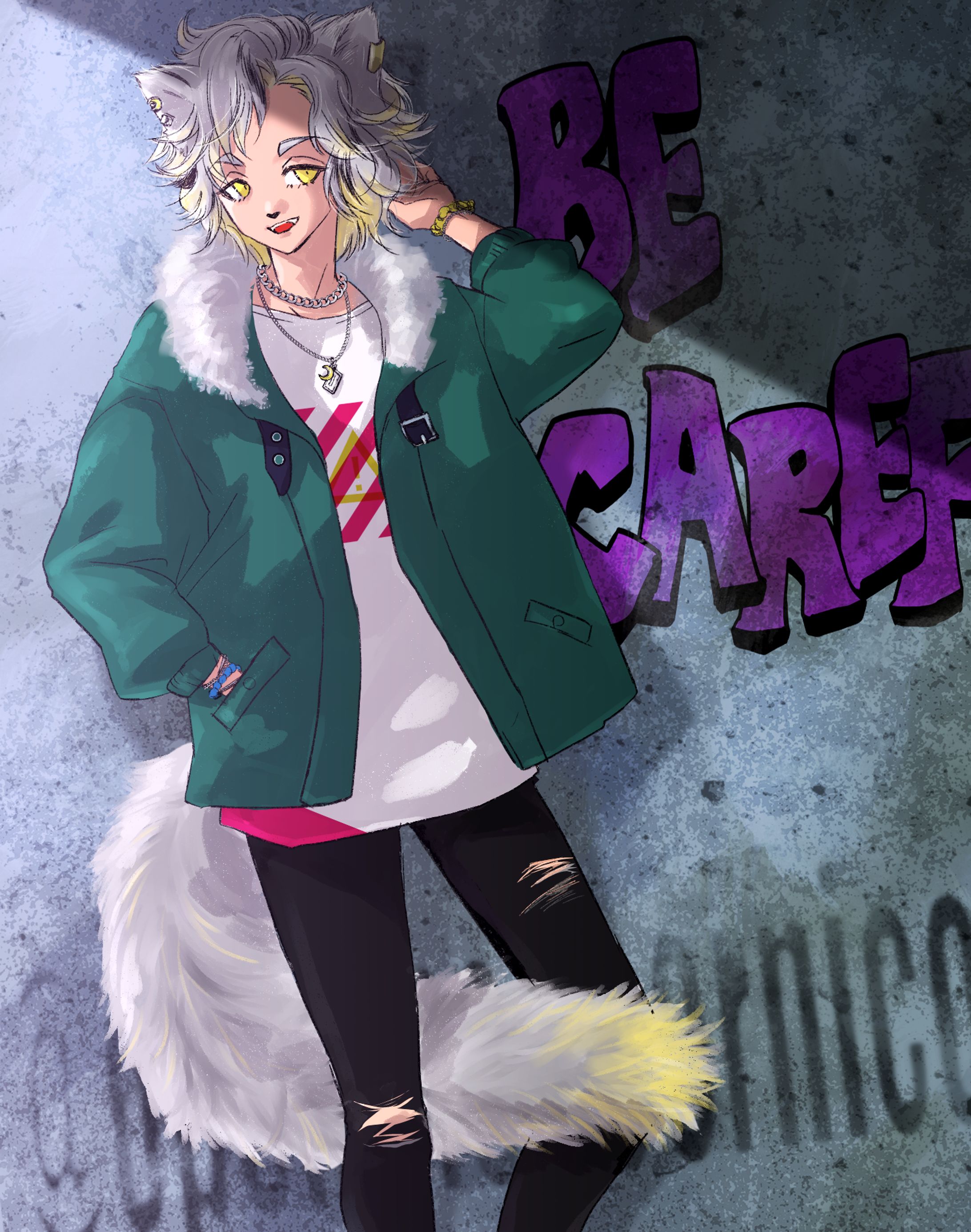 創作赤ずきんちゃん　オオカミ君-1