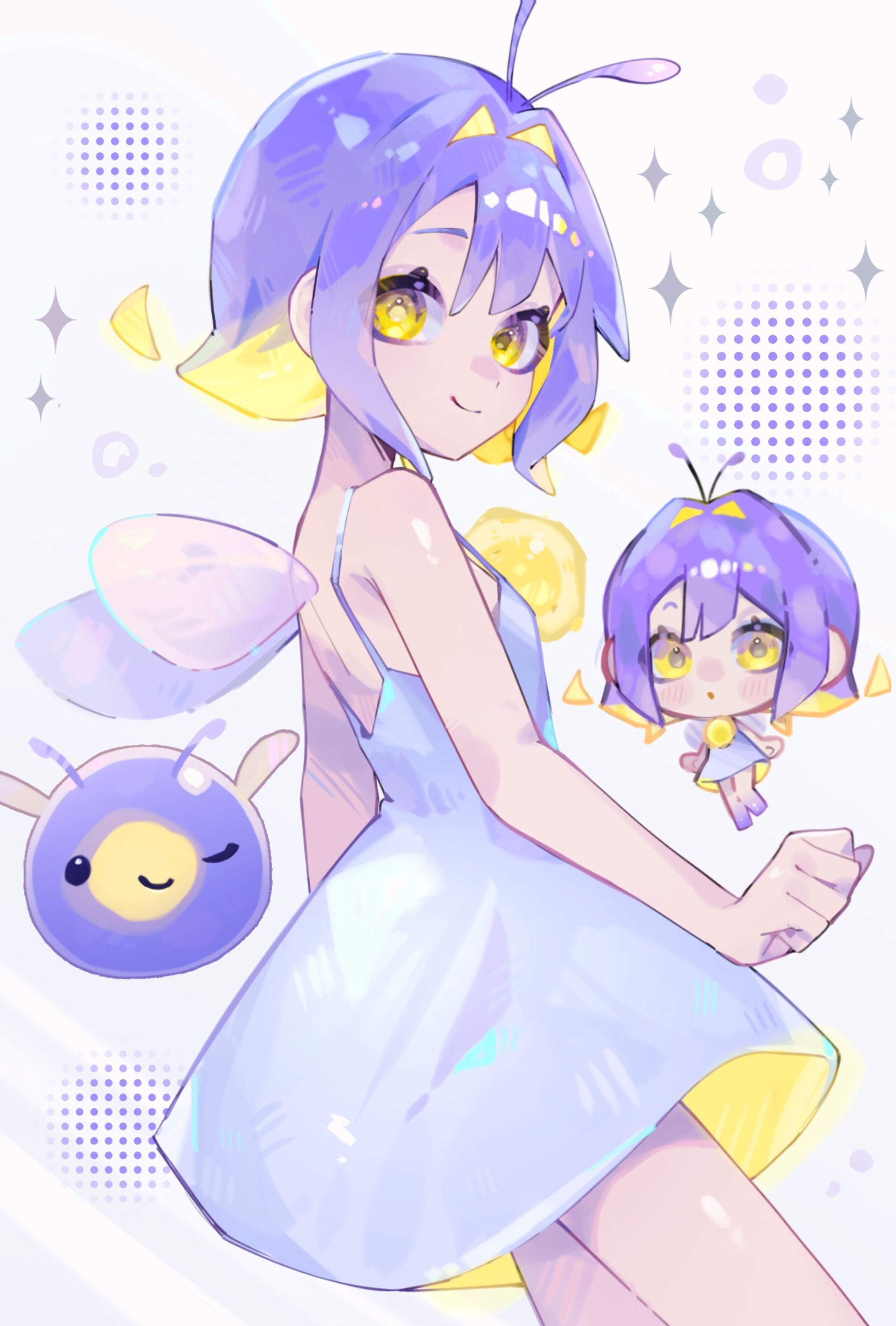 Phosphor Slime 擬人化-1