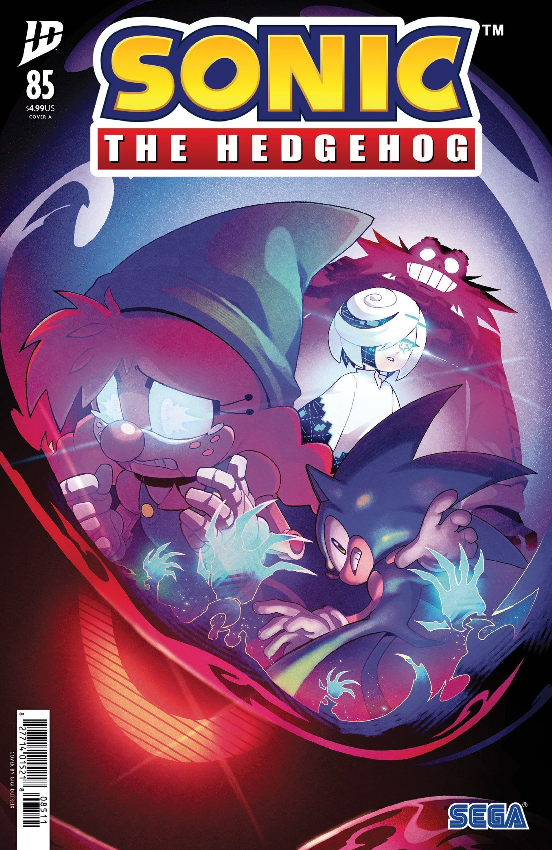 IDW Sonic The Hedgehog #85 Cover A-1