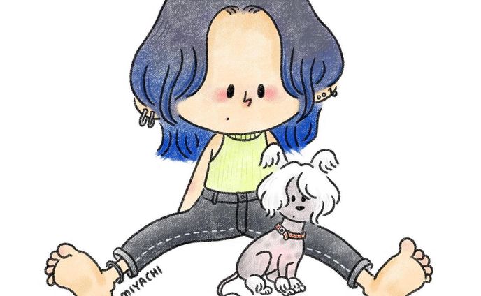 まだちょっと暑いね…

#イラストレーター#イラスト#デジタルイラスト#ファッションイラスト#ウルフカット#ペット#チャイニーズクレステッドドッグ#犬すきな人と繋がりたい#illustrator#illustration#artgram#chinesecresteddog#digstagram