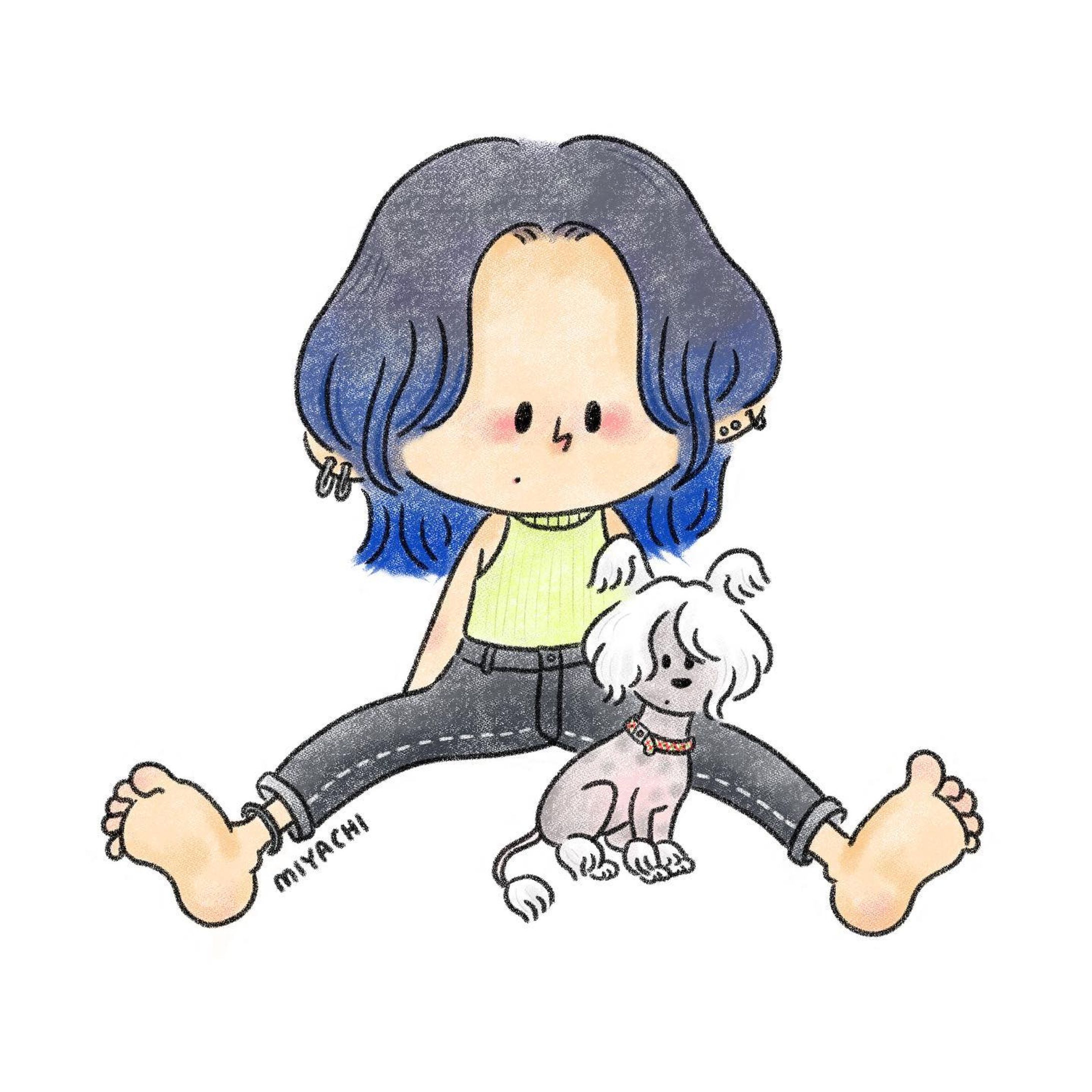 まだちょっと暑いね…

#イラストレーター#イラスト#デジタルイラスト#ファッションイラスト#ウルフカット#ペット#チャイニーズクレステッドドッグ#犬すきな人と繋がりたい#illustrator#illustration#artgram#chinesecresteddog#digstagram-1