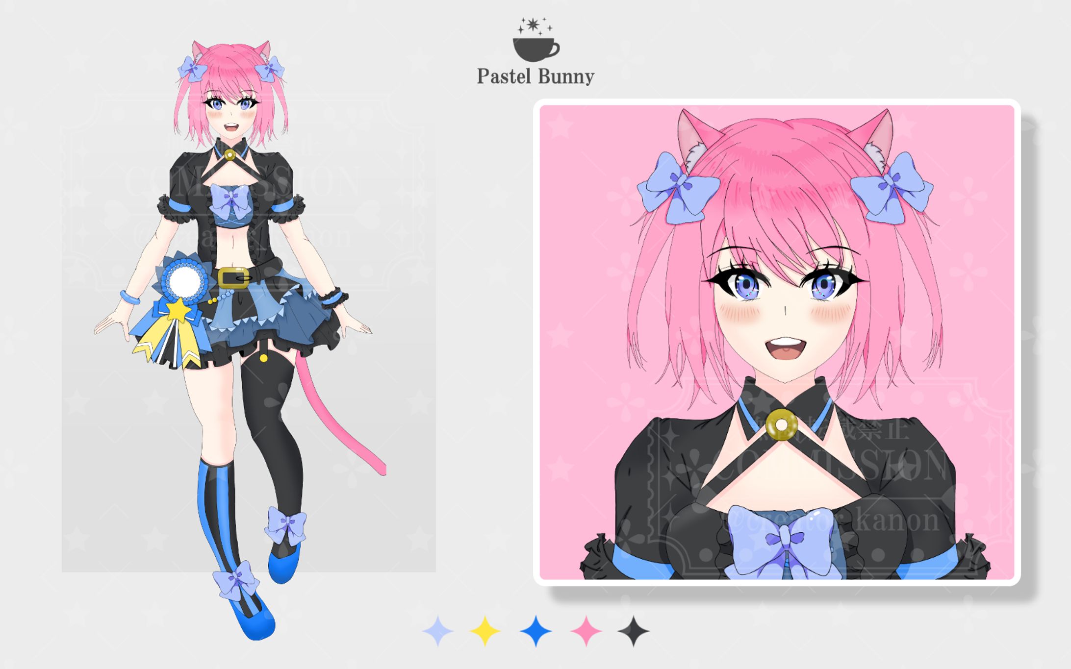 高坂さく様 IRIAM立ち絵-1