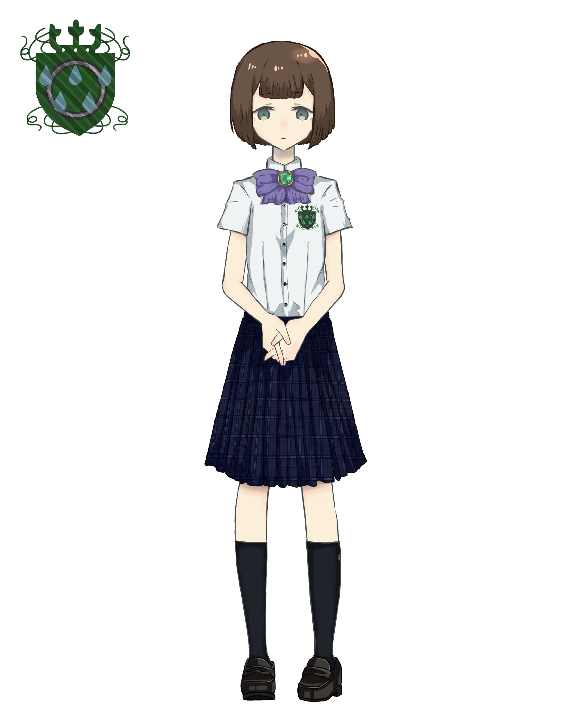 主人公(女の子)キャラクターデザイン-1