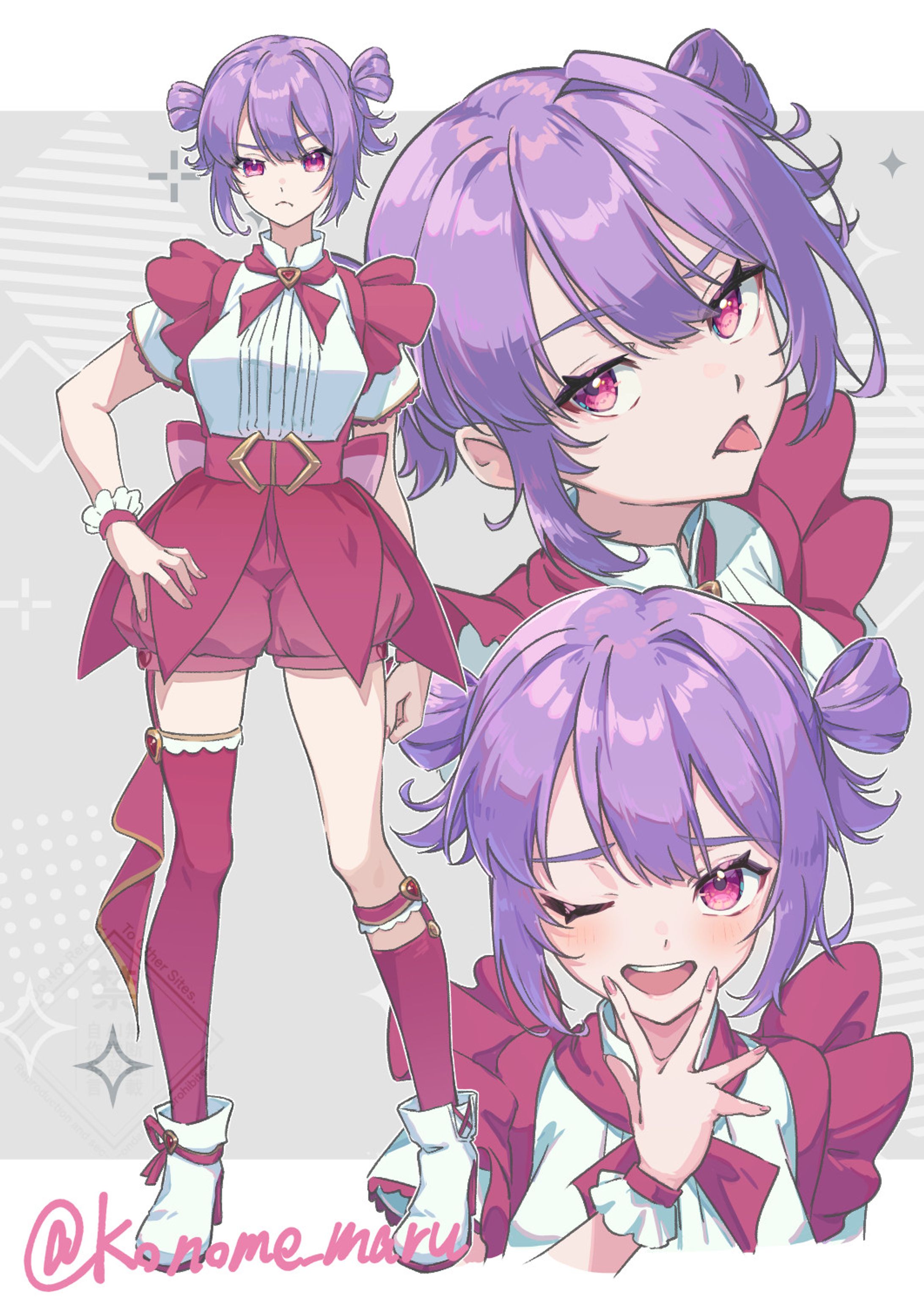 OC　魔法少女風-1