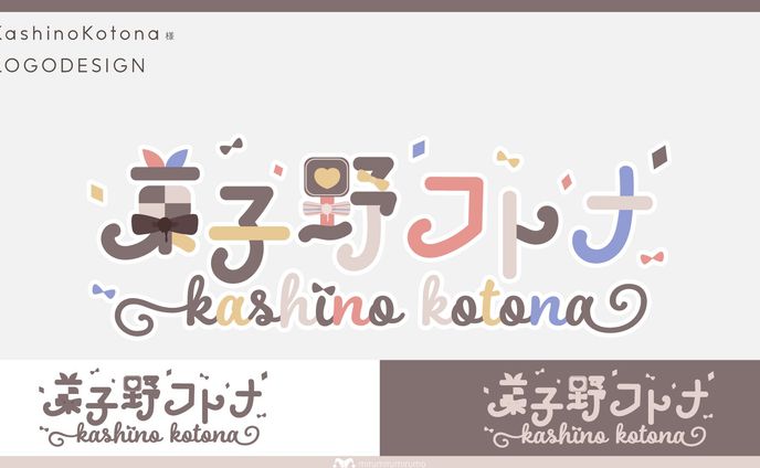 お菓子づくり、配信画面デザイン