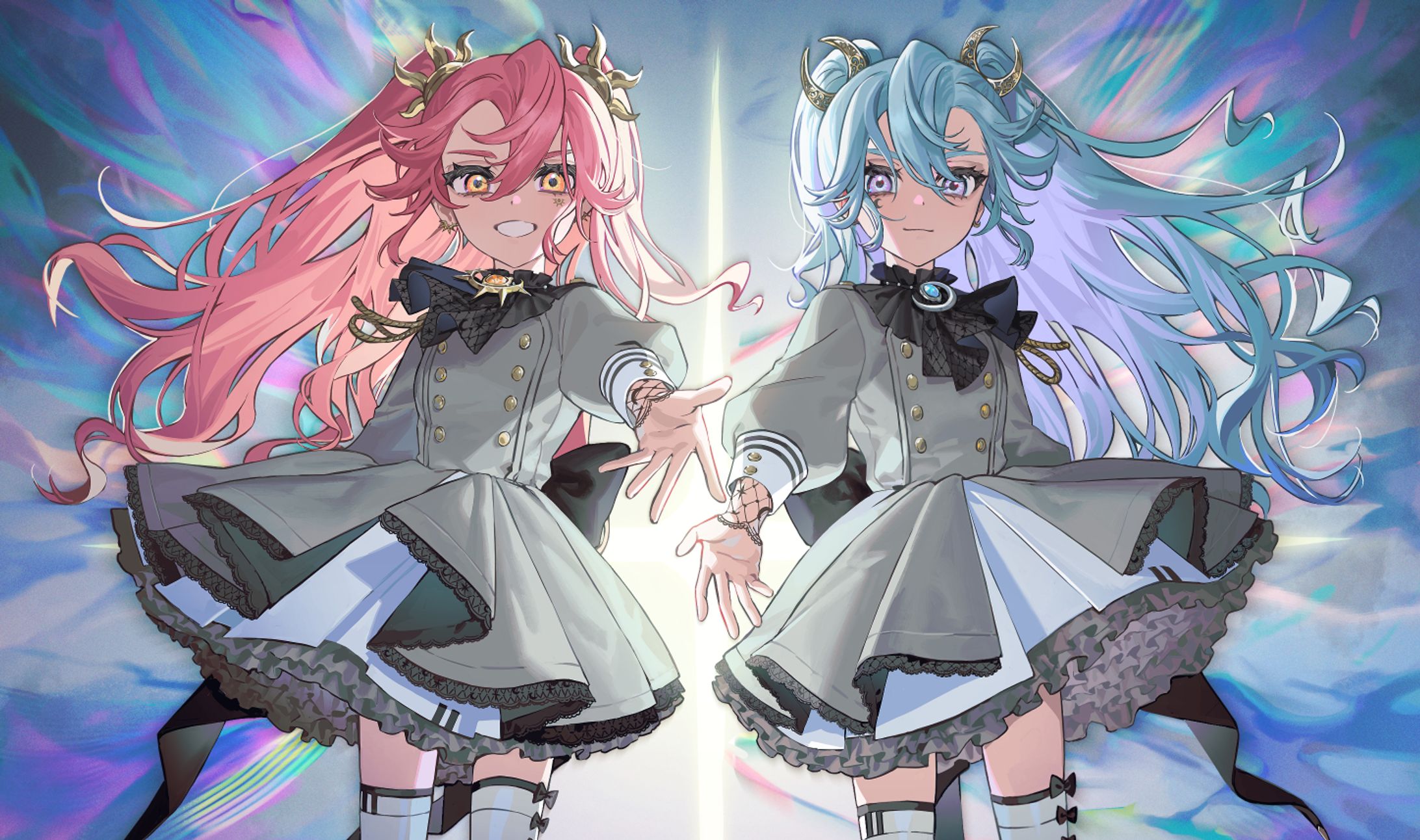 「双星歌劇 反実仮想ARCHETYPE」キービジュアルイラスト制作｜LiLYPSE-1