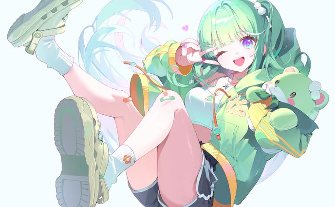 StelLive 柚葉莉子様 「トウキョウ・シャンディ・ランデヴ」MVイラスト2点