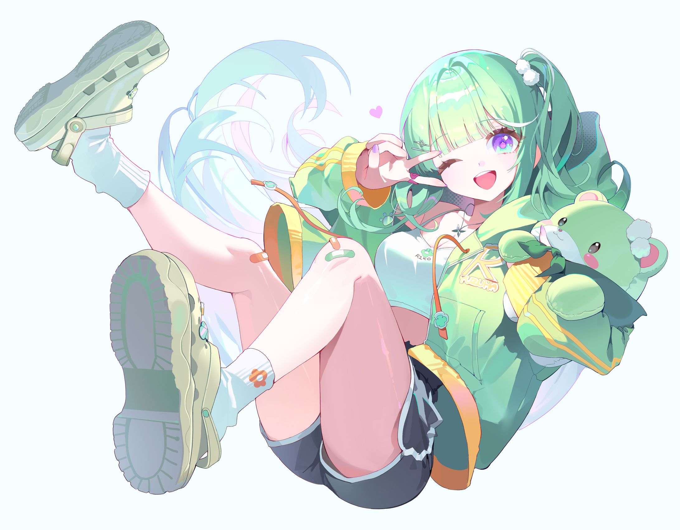 StelLive 柚葉莉子様 「トウキョウ・シャンディ・ランデヴ」MVイラスト2点-1