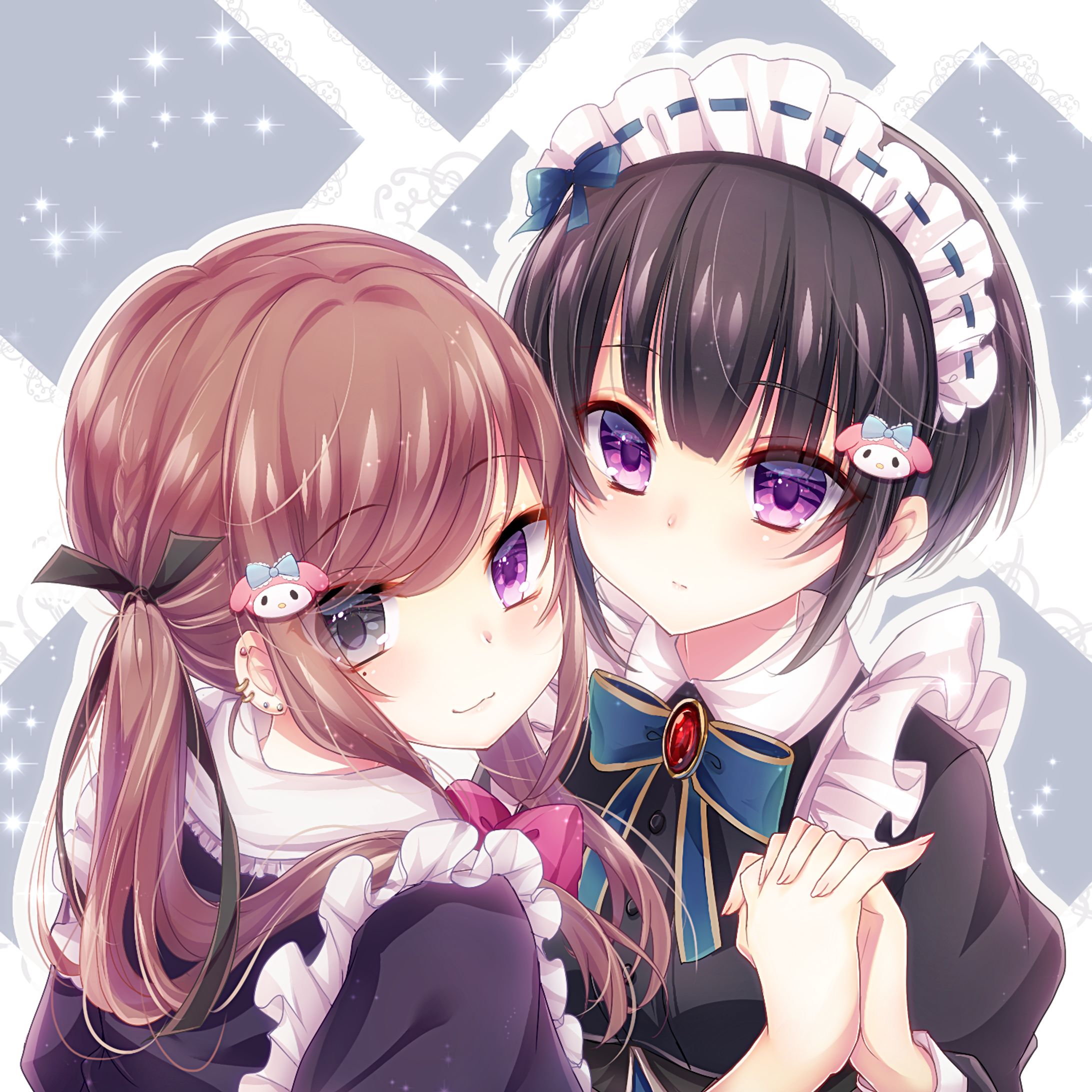 百合イラスト-夢絵-1