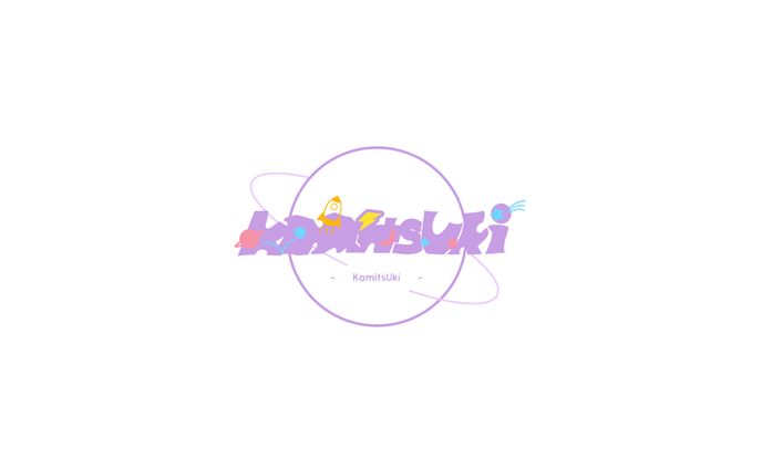 kamitsUki　ロゴデザイン