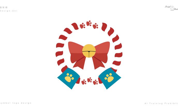 猫梨様　シンボルロゴデザイン